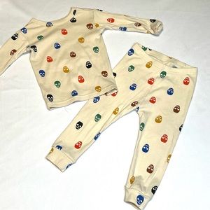 18-24 month Skull PJS